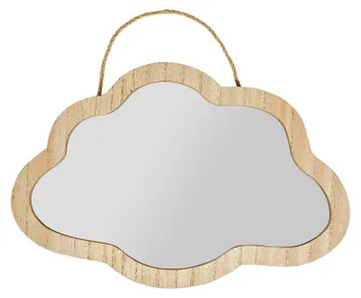 Produktbild von Ostaria Wandspiegel Wolke - dekorativer Spiegel - MDF - 36x20 cm