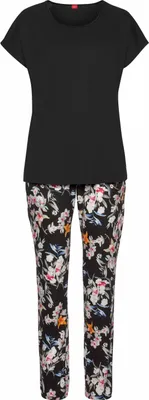 Produktbild von s.Oliver Pyjama 2 -teilig schwarz Größe 40/42