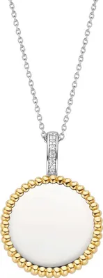 Produktbild von 6798SY Kette mit Anhänger und Zirkonia bicolor 6798SY Ti Sento Milano