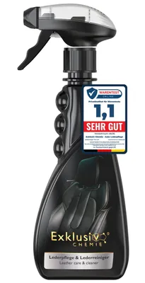 Produktbild von Exklusiv Chemie Auto Lederpflege & Lederreiniger | Leder Pflegemittel Auto | 500 ml