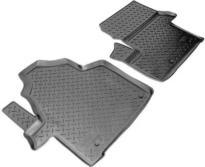 Immagine prodotto di tappetini in gomma 3D per VW Crafter | 2006 - 2016 | montaggio esatto + bordo
