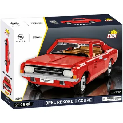 COBI Opel Rekord C 1900L Vehicle Building Set - 134 Piece Historical Collection Model