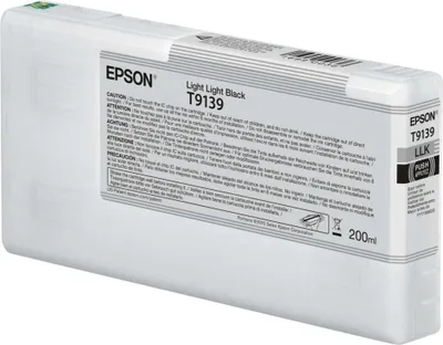 Image de Epson Cartouche d'encre light light black T 913 200 ml T 9139