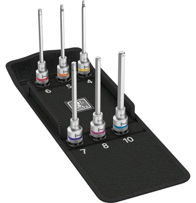 Zdjęcie produktu dla Wera 8740 C HF 2, 6 szt., 25,4 / 2 mm (1 / 2"), Stal nierdzewna, Stal nierdzewna, CE, 140 mm