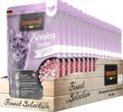 Image de LEONARDO Senior Poulet pur 16x 85g