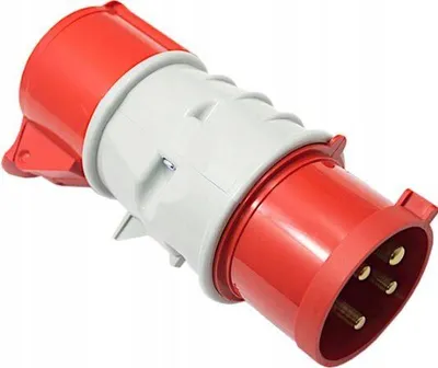 Zdjęcie produktu dla Adapter wtyczki Tarel 16A/400V 3p+z do gniazda 32A/400V 3p+z IP44