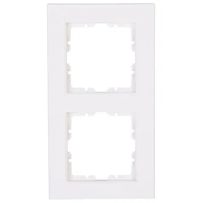 Produktbild von KOPP Abdeckrahmen 2f.HK07r-wei 402629005
