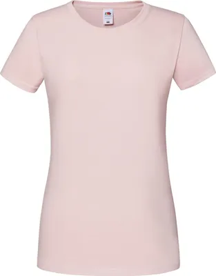 Produktbild von Fruit of the Loom - "Iconic 190" T-Shirt für Damen LT6250 (S) (Blassrosa)