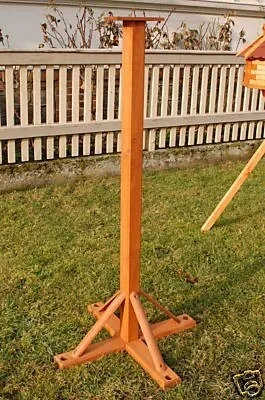 Produktbild von Ständer Einbein behandelt für Ihr Vogelhaus, Vogelhäuschen, Futterhaus oder Vogelhäuser