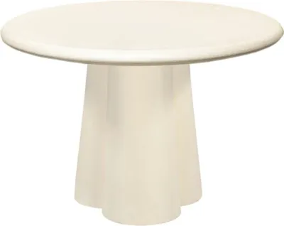 Produktbild von Esstisch Clubs Ø130cm in Betonoptik - Beige