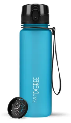 Image de Gourde 720°DGREE uberBottle softTouch avec filtre, bleu ciel, 0,5 l