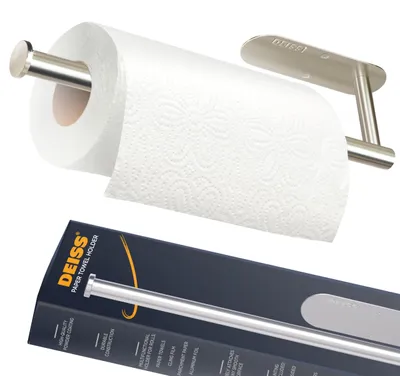 Papierhandtuchhalter aus Edelstahl, platzsparend, einhändig