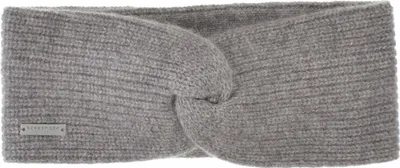 Seeberger Cashmere Stirnband in grau