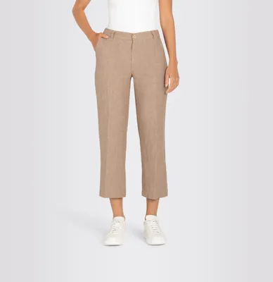 Produktbild von MAC HOSEN Mac MAC JEANS - Nora, Pure Linen in Braun, Größe 42/OL uni 2181-99-09413