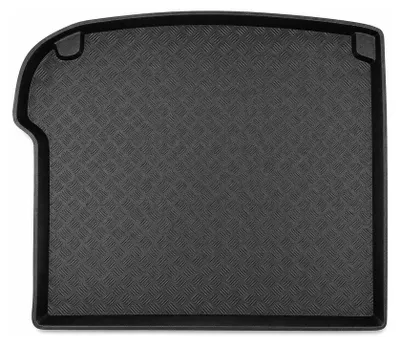 Productafbeelding van Rubberen kofferbakmat voor Hyundai Santa Fe II 2006-2012 – zwart, op maat