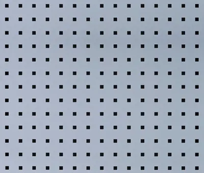 Produktbild von Lochwand LW1 4-kant Industrial 590 x 550 x 30 mm grau 22 Löcher