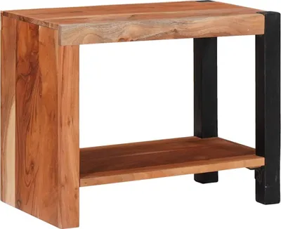 Obrázok produktu pre vidaXL Knižnica hnedá 50 x 30 x 40 cm z masívneho akáciového dreva