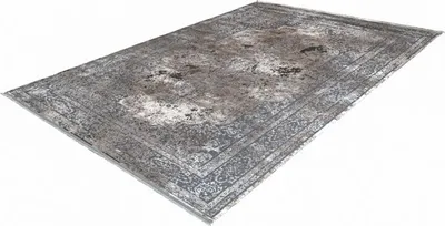 Produktbild von Pierre Cardin Elysée Lalee- Vintage - Super weich - Glänzend - Acryl Viskose - Teppich - Hotel Chic - Design Teppich schön - moderner Designer Teppich - 240x330- Grau Silber
