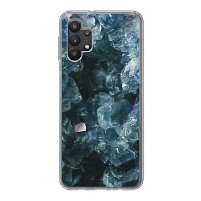 Produktbild von MuchoWow® Handyhülle Schutzhülle Hülle für Samsung Galaxy A32 5G Edelsteine und Mineralien - Kristall - Naturstein Silikon Softcase Handy Hülle - Softcase