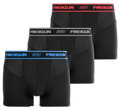 Obrázek produktu pro Pánské boxerky, spodní prádlo pro muže, sada 3 kusů, barva černá, velikost XL