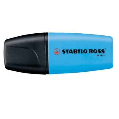 Produktbild von Textmarker - STABILO BOSS MINI - Einzelstift - blau
