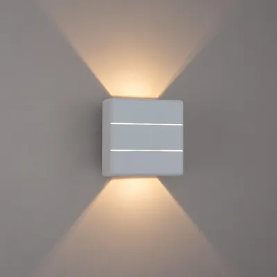 Image de Luminaire LED d'extérieur Immax LUXLINE, applique murale, BLANC, 6 W, 3000 K, 240 V, IP54