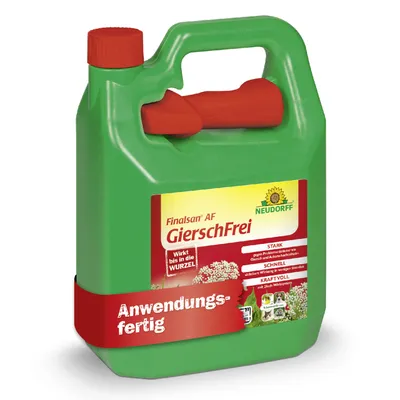 Produktbild von Neudorff Finalsan AF GierschFrei gegen Unkraut, Giersch, Moos, Algen Glyphosatfrei, Haustierfreundlich, biologisch abbaubar 3L 100 m²