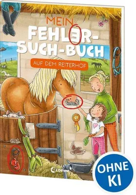Produktbild von Mein Fehler-Such-Buch - Auf dem Reiterhof