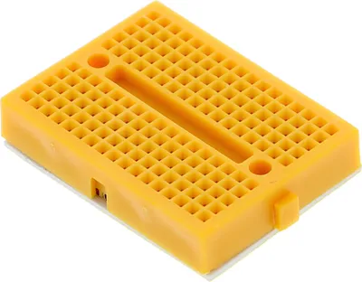 Produktbild von Miniatur Breadboard mit 170 Steckplätzen - div. Farben : Gelb Farbe: Gelb
