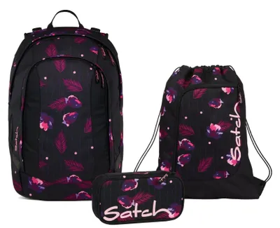 Produktbild von Satch Schulrucksack-Set AIR Mystic Nights 3-teilig, Kollektion 2025