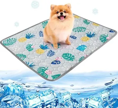 Produktbild von Kühlmatte für Hunde e Selbst Kühlende Hundematte Sommer Kühlkissen hundematte für Zuhause Unterwegs oder im Auto