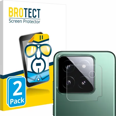 Produktbild von 2x Für Xiaomi 14 (NUR Kameraschutz) Schutzfolie BROTECT Displayschutz Display Schutz Folie Klar Transparent