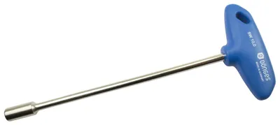 Produktbild von Dönges Steckschlüssel mit T-Griff, 230 mm, SW 6,0 mm, ,  (6kant-Steckschlüssel)
