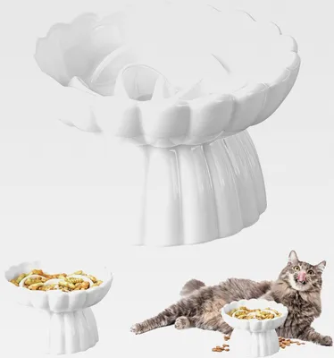 Anti Schling Napf fr Katzen und Kleine Hunde, Slow Feeder