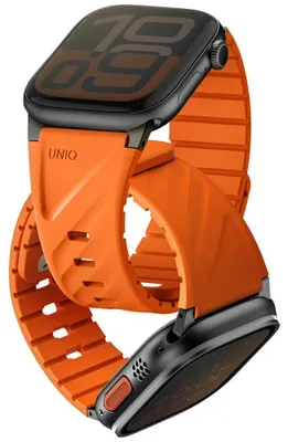 Zdjęcie produktu dla Pasek UNIQ Fluo do Apple Watch 40-49mm Magnetic pomarańczowy