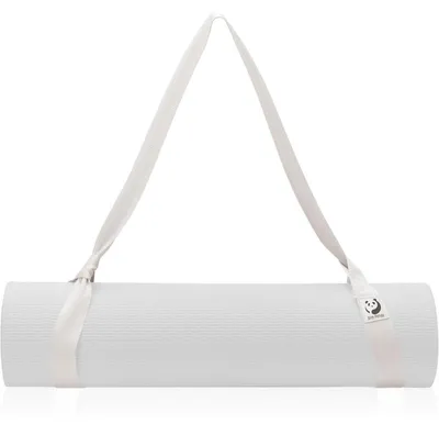 Immagine prodotto di Cinghia in cotone per trasportare lo tappetino da yoga, regolabile, 180 cm, color beige