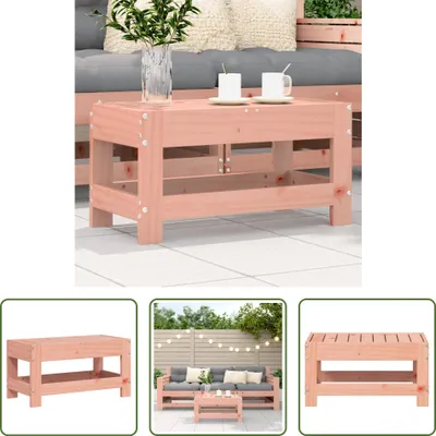 Produktbild von The Living Store Gartenhocker 62x30x32 cm Massivholz Douglasie