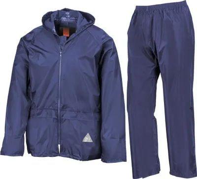 Produktbild von Result - Wasserfeste Jacke und Hose im Set für Herren/Damen Uni PC7403 (M) (Königsblau)