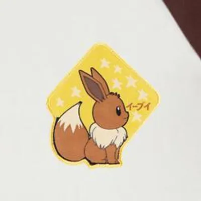 Immagine prodotto di Pokémon - Maglietta Raglan a maniche corte di Eevee