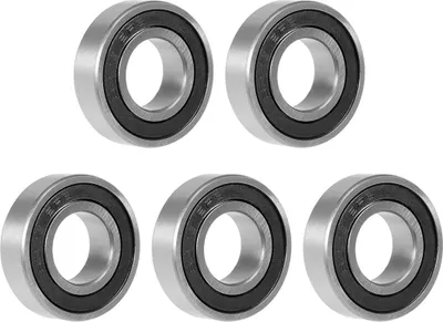Produktbild von 5Stk. 6003-2RS Rillenkugellager Doppelt Abgedichtete Kohlenstoffstahl 17x35x10mm