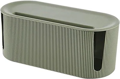 Productafbeelding van Kabelorganisator - Kabelmanagementdoos - Kabelorganisator voor bureau - Kabelorganisatiedoos - Kabelorganisatiedoos met stekkerdoos
