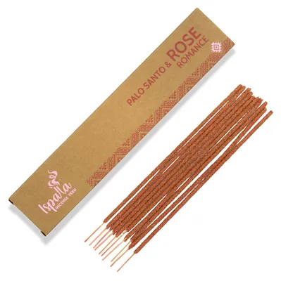 Image de Bâtonnets d'encens au Palo Santo et à la rose