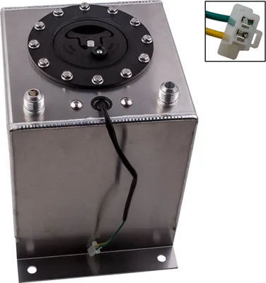 Produktbild von Universal Aluminium 10L/2.5 Gallone Brennstoffzellentank mit Füllstandsensor