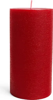 Image de ARÔME Bougie rustique, rouge rubis