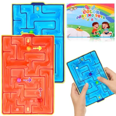 Produktbild von Labyrinth Spiel Sensorik Spielzeug Squishy - 2 Stück - Dinosaurier-Print