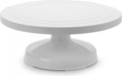 Immagine prodotto di Alzata per torte Ibili-Ecoprof, plastica, 31x12,5 cm, bianco