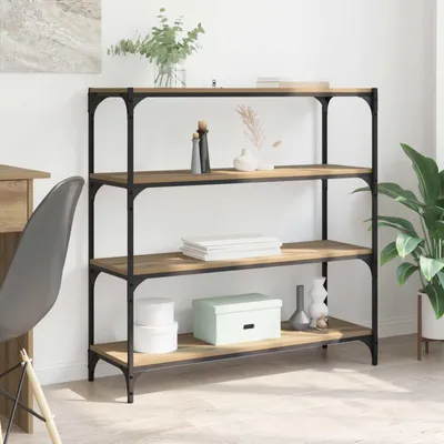 Image de Maison Exclusive - Étagère à livres, 3 niveaux, 100 x 33 x 100 cm, en panneaux de bois