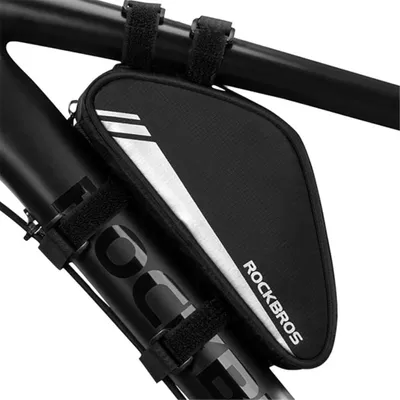 Zdjęcie produktu dla Torba Rockbros B55-BK rowerowa na ramę 0.7 l - czarna