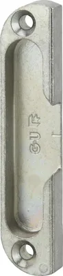 Image de Gâche centrale encastrable réversible pour porte d'entrée bois, 85x18x9mm, E-11638-00-01 - FERCO by THIRARD