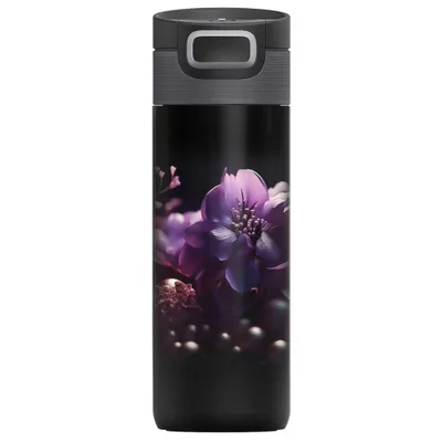 Zdjęcie produktu dla Kambukka kubek termiczny Etna 500 ml - Purple Flower edycja limitowana